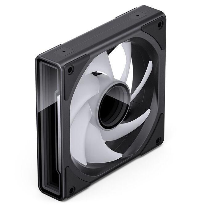 Jonsbo ZK-120B RGB PWM Fan, 120mm, 3-Pack - black image number 11