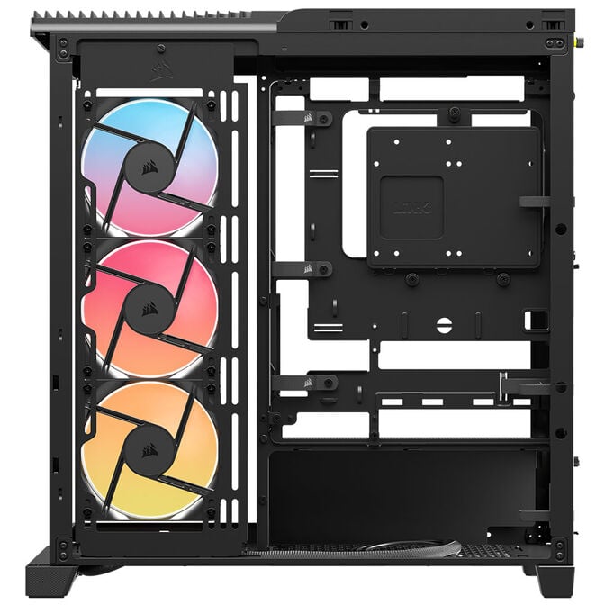 Corsair FRAME 4500X RS-R ARGB PC Case, Mid Tower, E-ATX, Tempered Glass - Black image number 8