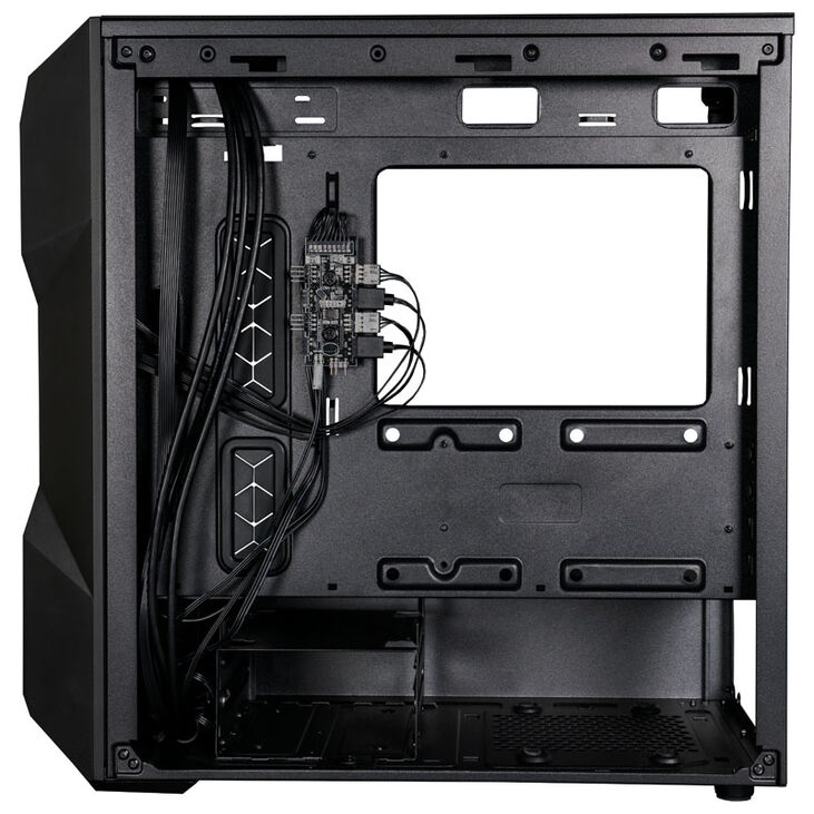 Cooler Master TD300 Mesh, Micro-ATX Gehäuse, ARGB, Tempered Glass - schwarz image number 6