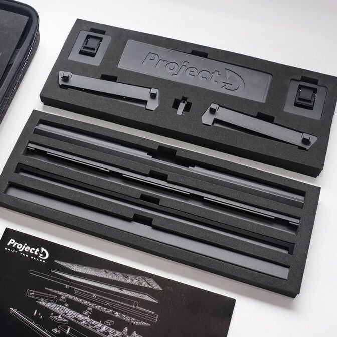 Ducky Outlaw 65 Gaming Keyboard, Barebone - black (ANSI) image number 4