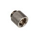 Bitspower Adapter G1/4 Zoll AG auf G1/4 Zoll IG - 15mm, schwarz glänzend