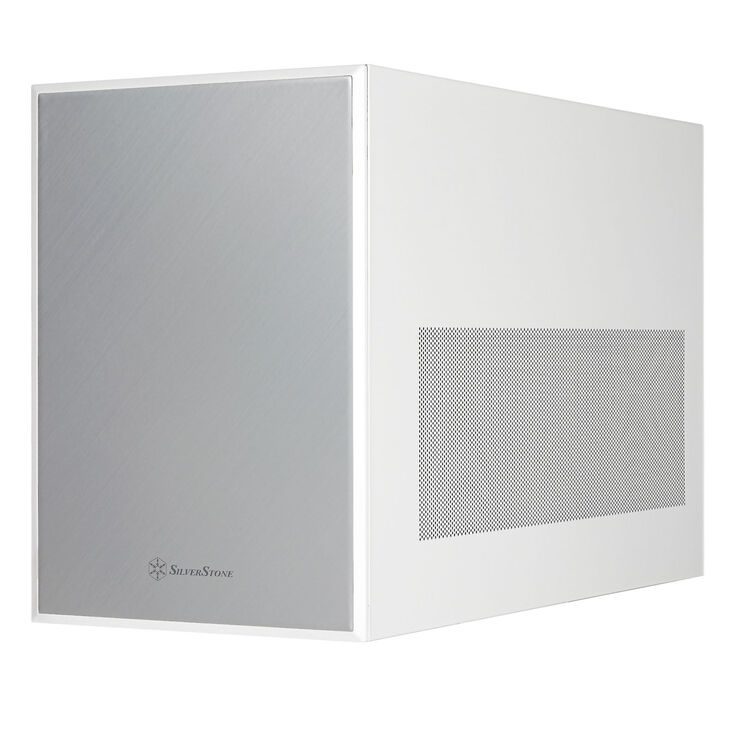 SilverStone SST-SG17W Micro-ATX / Mini ITX Case - white image number 1