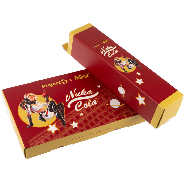 Ducky ProjectD x Fallout Bundle, Tinker 75 + Nuka-Cola Mousepad - MX2A Speed-Silver, ANSI (US) image number 12