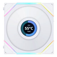 Lian Li UNI FAN TL LCD Reverse Blade Series Fan - 120mm, white