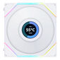 Lian Li UNI FAN TL LCD Reverse Blade Series Lüfter - 120mm, weiß