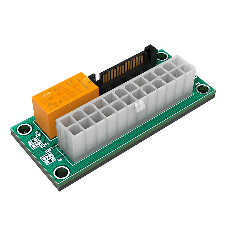 Akasa Dual/Multi Power Supply Adapter for synchronising power supplies image number 1