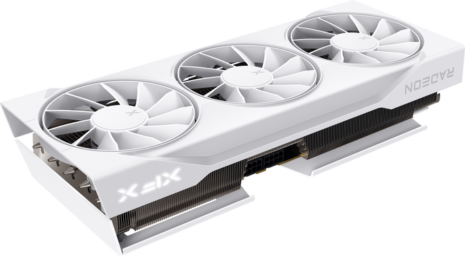 XFX Swift Radeon RX 9070 XT White Triple Fan Gaming Edition, 16384 MB GDDR6 image number 3