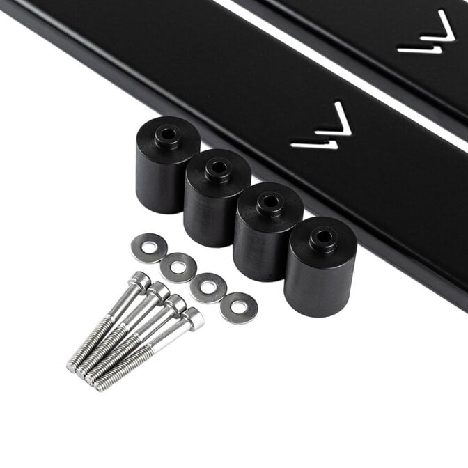 Watercool MO-RA IV 200 / 400 Wall Mount - 200mm / 400mm, Black image number 1