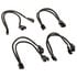 Akasa PWM Lüftersplitter, 4er Pack - schwarz image number null