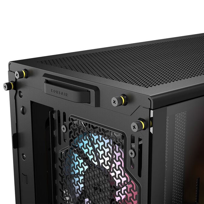 CORSAIR FRAME 4000D LCD RS PC-Geh&auml;use, Midi-Tower, ATX, ARGB, Tempered Glass - schwarz image number 16
