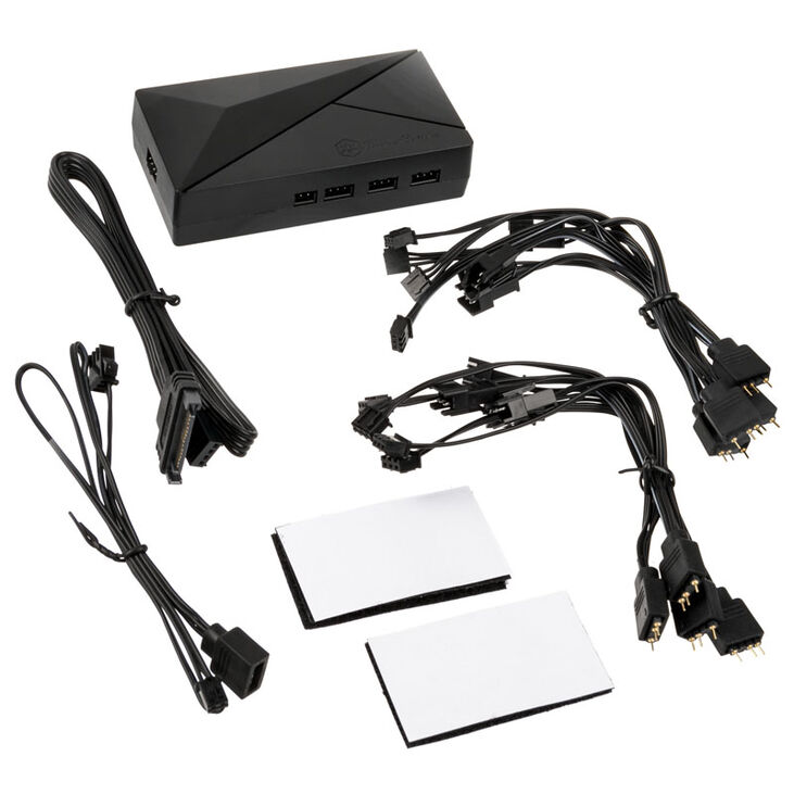 SilverStone SST-CPL02-E - 8x Port ARGB Hub image number 5
