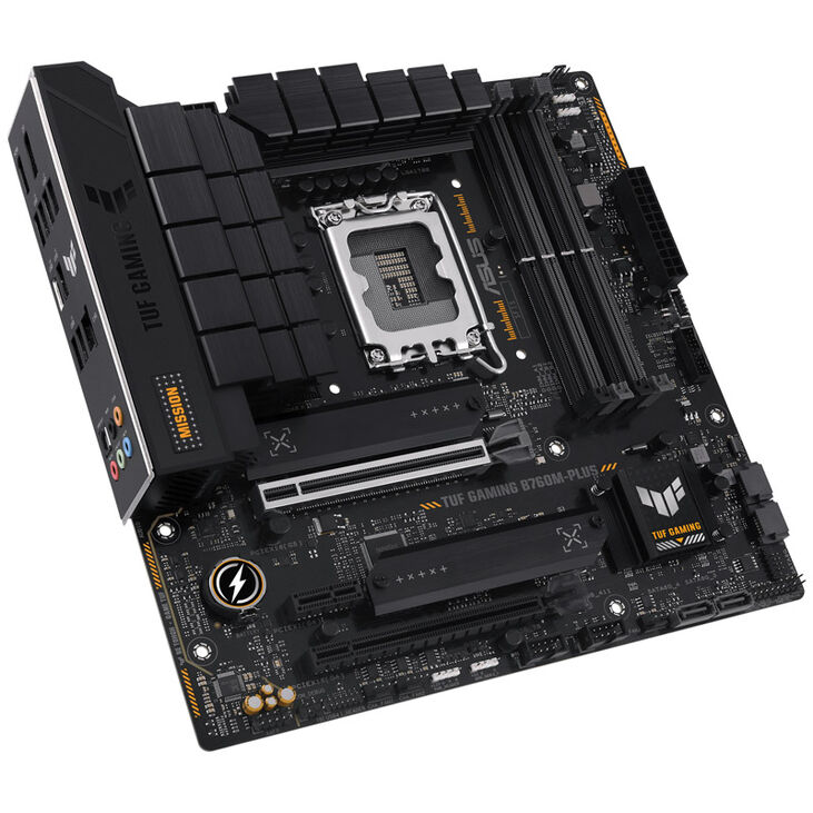 ASUS TUF Gaming B760M-Plus, Intel B760 Mainboard, Sockel 1700, DDR5 image number 1