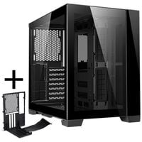 Lian Li O11 Dynamic Mini + Mini Riser Card - PCIe 4.0, schwarz