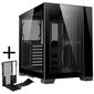 Lian Li O11 Dynamic Mini + Mini Riser Card - PCIe 4.0, schwarz