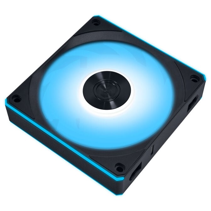 Lian Li UNI FAN CL FLEX Wireless PWM-L&uuml;fter, ARGB - Reverse Blade, 120mm, schwarz, 3er-Pack mit Controller image number 2