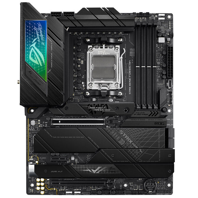 ASUS ROG Strix X670E-F Gaming WiFi motherboard, Socket AM5, AMD X670E, DDR5 image number 2