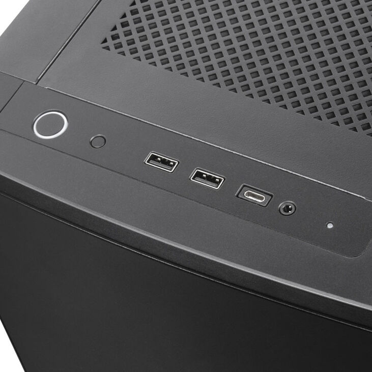 SilverStone SST-SEQ1B SETA Q1 Midi-Tower - schwarz image number 5