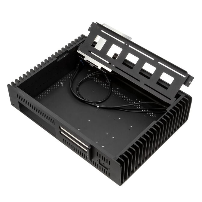 Streacom ST-FC10B Alpha Fanless HTPC Aluminium Geh&auml;use - schwarz image number 2