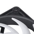 SilverStone VISTA Performance PWM Fan, ARGB - 120 mm, Black image number null