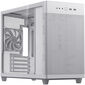 ASUS Prime AP201 Micro-ATX case, Tempered Glass - white