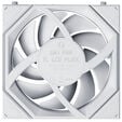 Lian Li UNI FAN TL LCD FLEX Wireless Fan, ARGB and LCD - Reverse Blade 120mm, white image number null