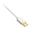 Ducky Premicord Creator Spiralkabel, USB Typ C auf Typ A - 1,8m image number null