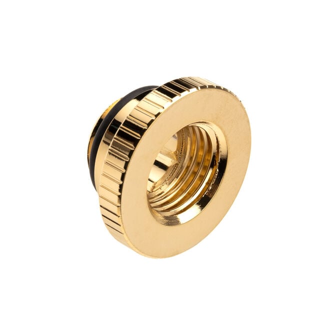 EK Water Blocks EK-Quantum Torque Surface Port Adapter - Gold image number 0