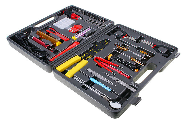 61-piece in-line tool set for computer and electronics image number 0