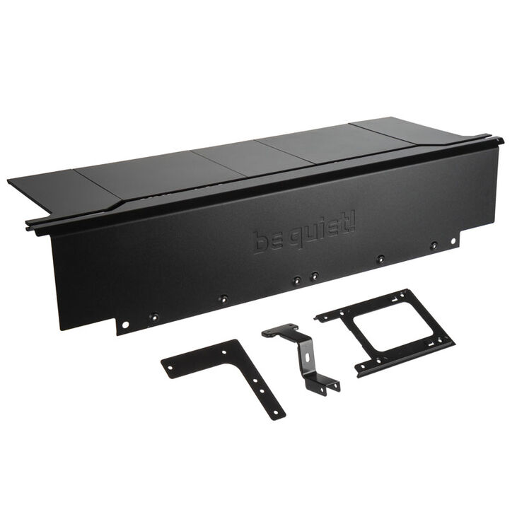 be quiet! Dark Base Pro 900 PSU Shroud - black image number 1
