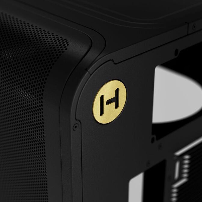 HYTE X50 Midi Tower - Pitch Black image number 9
