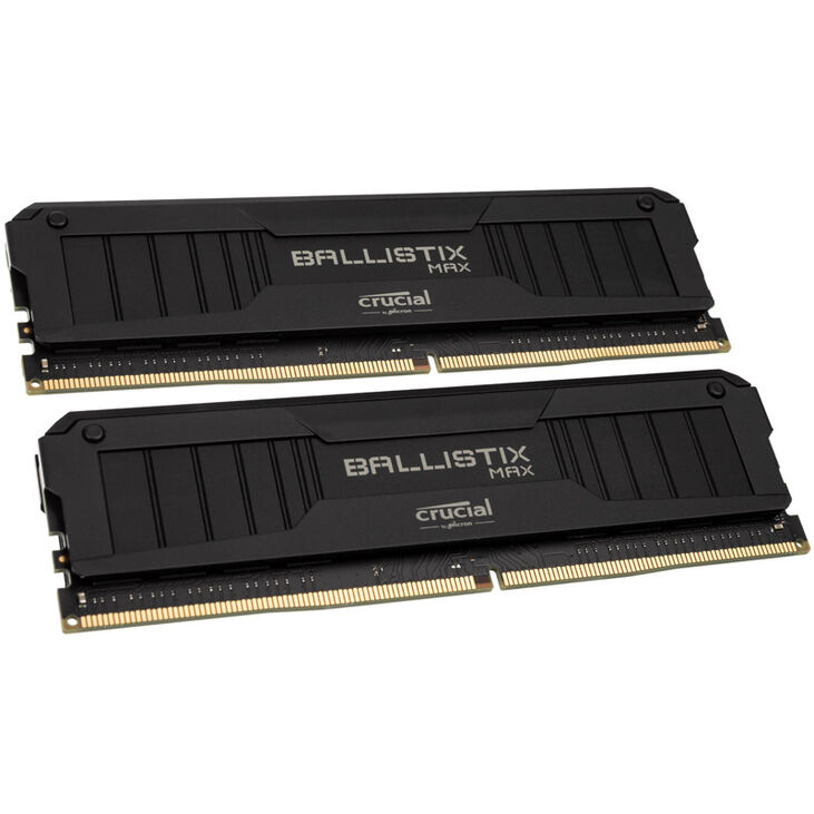 Crucial Ballistix Max DDR4-5100 RAM, CL19, XMP - 16 GB Dual-Kit, schwarz image number 0