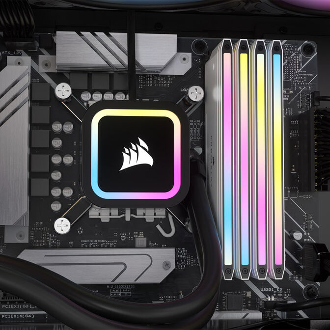 Corsair Dominator Titanium DDR5-6000 RAM, CL30, XMP - 32 GB Dual-Kit, wei&szlig; image number 5