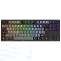 AKKO Black & Gold 5087S Gaming Tastatur, RGB &ndash; Akko V3 Cream Yellow Pro Switches, ISO DE, schwarz & gold