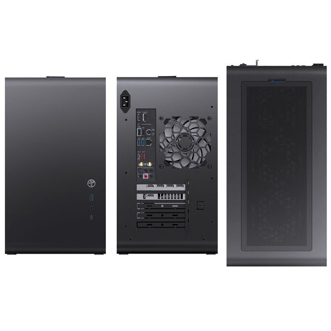 Jonsbo U4 Mini Mesh Micro-ATX-Geh&auml;use - schwarz image number 3