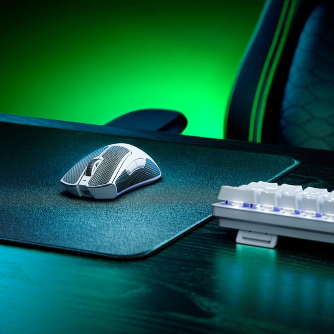 Razer DeathAdder V3 Pro Wireless Gaming Maus - wei&szlig; image number 6