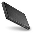 AXAGON EE25-XA6 external 2.5" enclosure, USB3.0 / SATA 6G, aluminium - black image number null