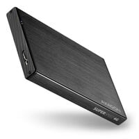 AXAGON EE25-XA6  externes 2,5"-Geh&auml;use, USB3.0 / SATA 6G, Aluminium - schwarz