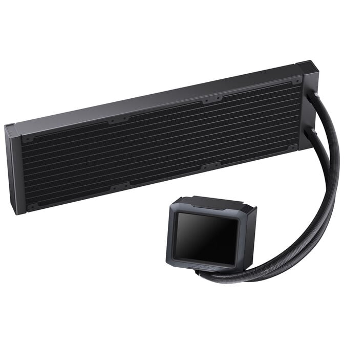 Jonsbo TF3-360SCB AiO Wasserk&uuml;hlung, ARGB, 3,5&rdquo; + 3x 3,38&rdquo; LCD - 360mm, schwarz image number 1