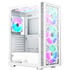 Montech X3 Glass Mid Tower, RGB, Tempered Glass - White image number null