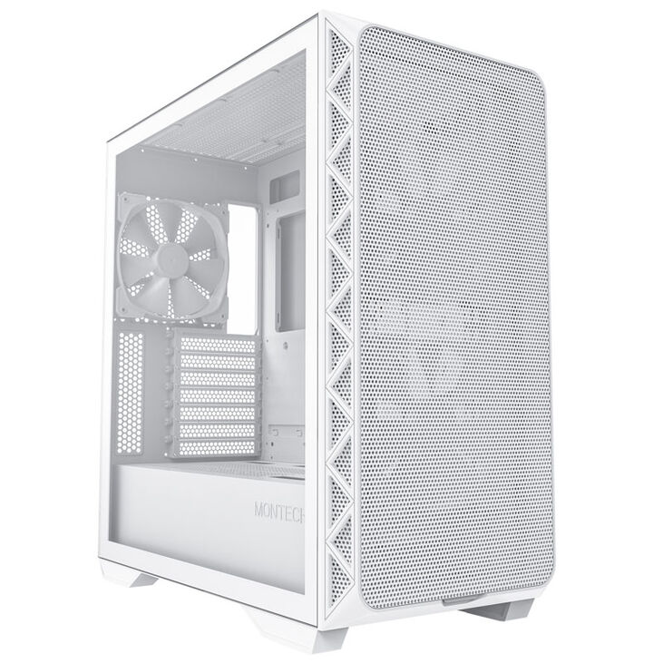Montech AIR 903 Base Mid Tower, Tempered Glass - White image number 0