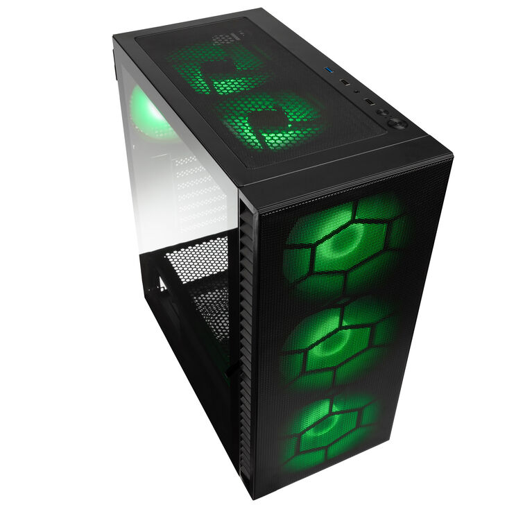 Kolink Observatory HF Plus Mesh ARGB Mid Tower - black image number 1