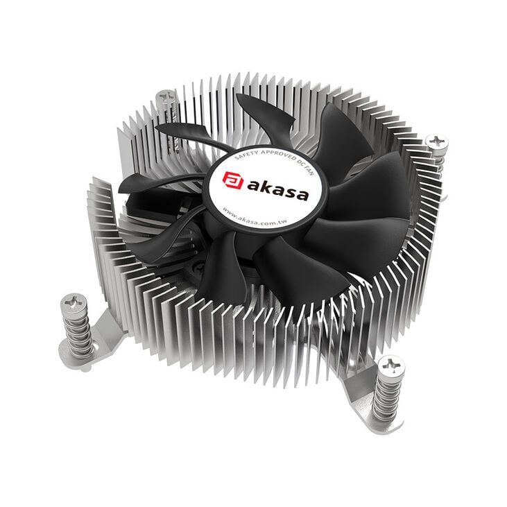 Akasa low profile CPU-Kühler, Intel LGA1700 - Kupfer und Aluminium image number 1