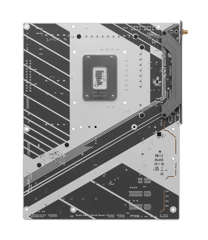 ASRock Z890 Pro RS WiFi White Mainboard, Sockel LGA 1851, Intel Z890, ATX, DDR5 image number 6