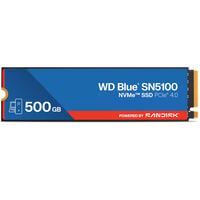 SANDISK WD Blue SN5100 NVMe M.2 SSD, PCIe 4.0, M.2 Typ 2280 - 500 GB