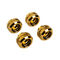Corsair Hydro X Series XF Hardline Anschluss gerade G1/4 auf 14mm AD Hardtube - 4er Pack, gold