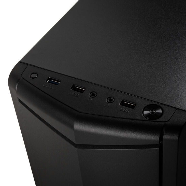 Aerocool Tomahawk Midi-Tower - schwarz image number 4