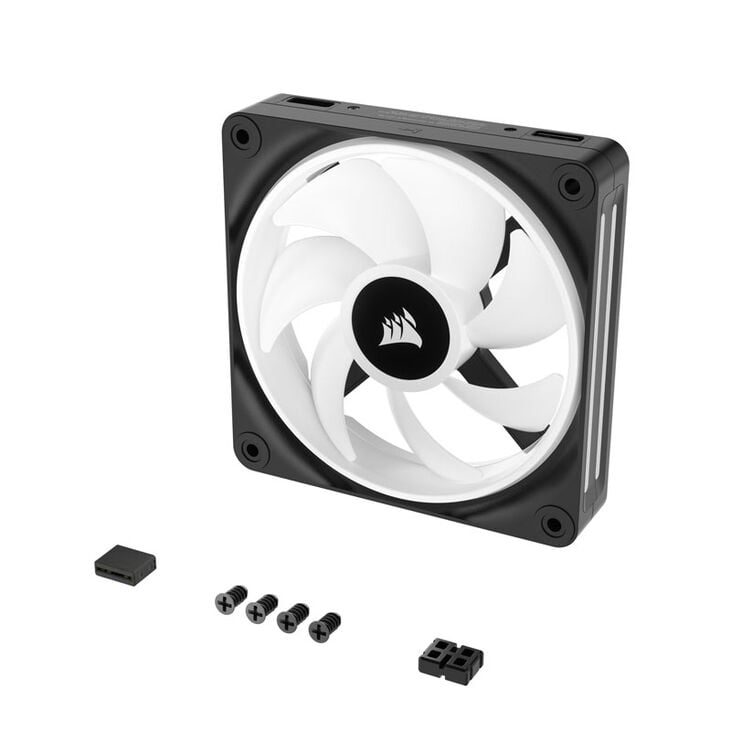 Corsair iCUE LINK QX120 RGB Series, PWM Lüfter - 120mm, schwarz image number 9