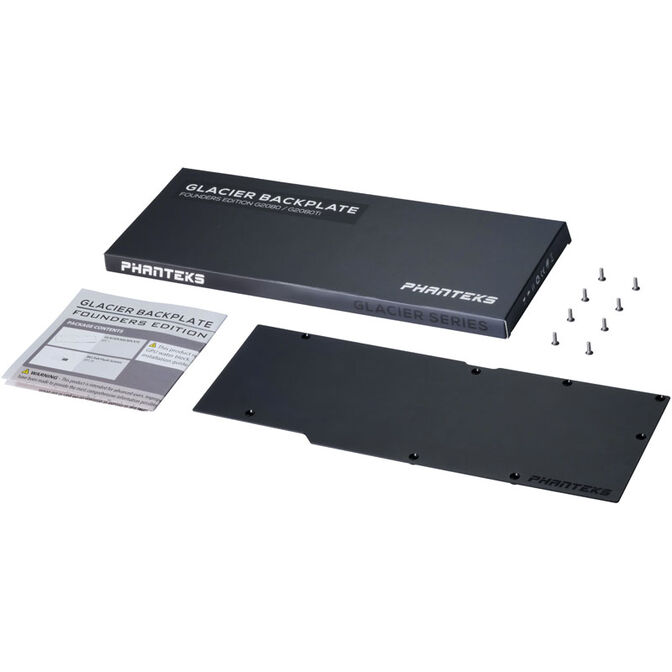 PHANTEKS RTX 2080/2080 Ti Founders Edition Backplate - schwarz image number 2