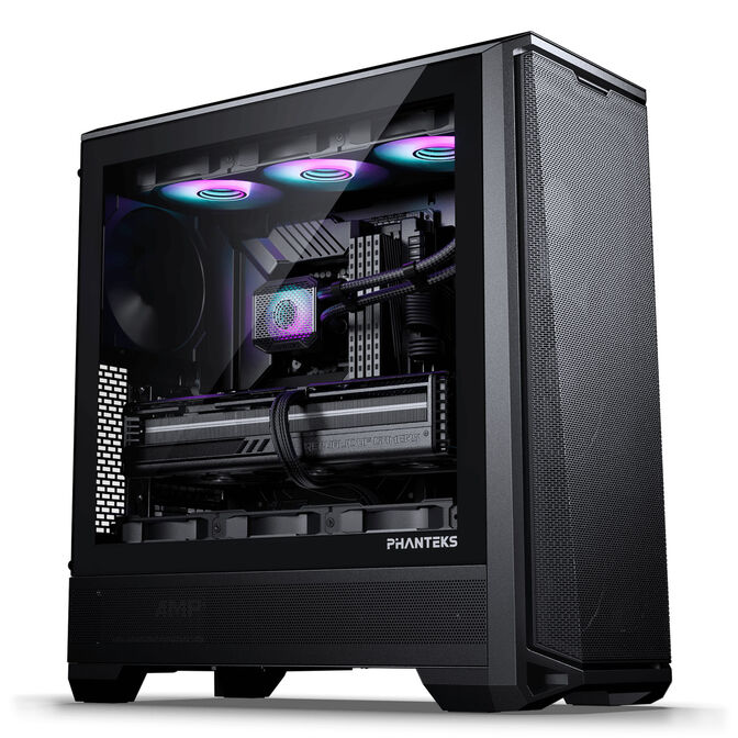 Phanteks S2 PC-Geh&auml;use, inkl 4x 120mm L&uuml;fter, Glacier One 360M25 Gen2 DRGB AiO Wasserk&uuml;hlung image number 20
