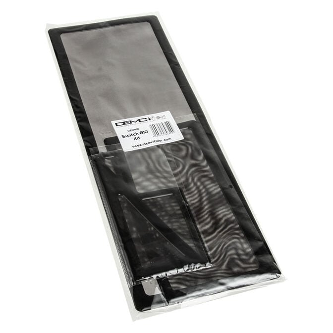 Demciflex Staubfilter-Set f&uuml;r NZXT Switch 810 - schwarz/schwarz image number 2